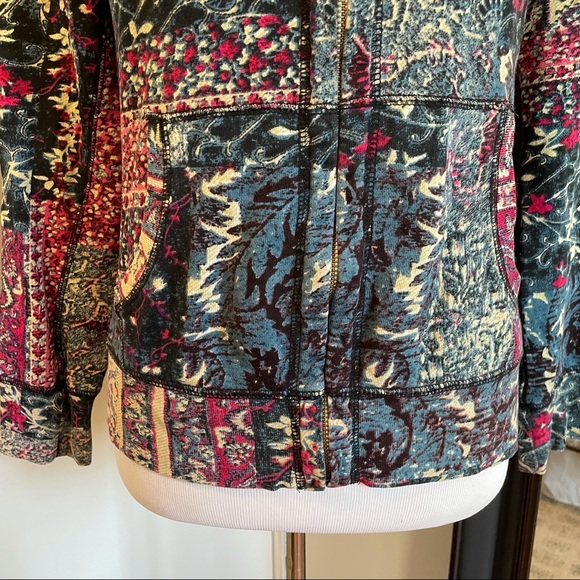 Lucky Brand Knit Wear Small Multicolor Sweatshirt - Picture 3 of 7